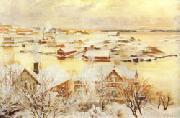 Albert Edelfelt December Day oil on canvas